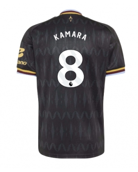 Aston Villa Boubacar Kamara #8 Maglia Gara Trasferta Repliche 2026-27 Maniche Corte